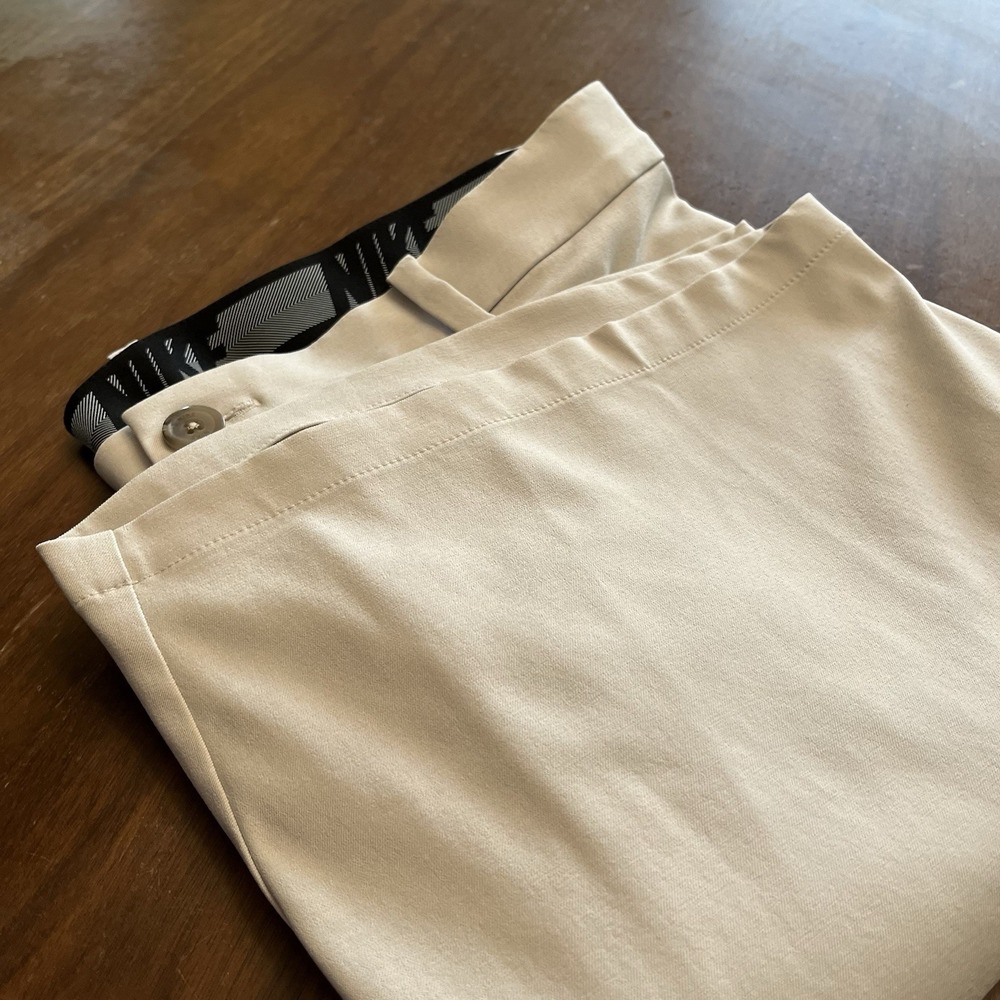 Nike Golf Shorts Mens 36 Gray 10" Inseam Performance Stretch Dri-Fit AJ5493-072
